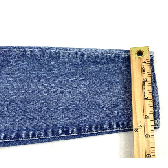 Maurices Jeans Womens Size M Short Mid Rise Medium Wash Denim Skinny Stretch‎ - Picture 9 of 10